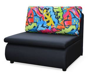 Sofa CRISTOPHER Schwarz - Multicolor