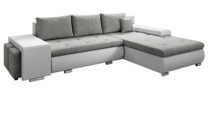 Ecksofa ARZO MINI Grau - Weiß - Breite: 290 cm