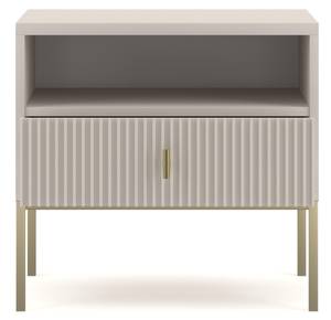 Nachttisch MAGGIORE NS54 1D Beige - Gold