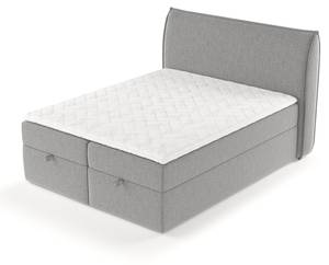 Boxspringbett Mensa Grau - Breite: 180 cm