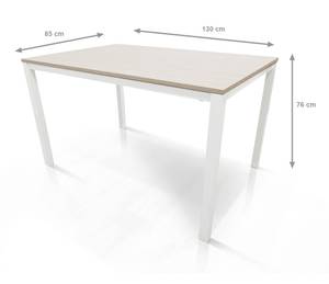 Ausziehbarer Tisch Alacuas Weiß