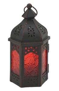 Lanterne décorative RE6562 Rouge