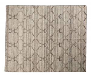 Detroit moderner Teppich Grau - Textil - 150 x 1 x 100 cm