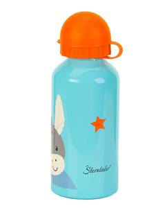 Trinkflasche Tiere Hellblau