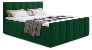 Boxspringbett Star Lux Grün - Breite: 140 cm