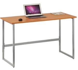 Schreibtisch WORKSPACE LIGHT Buche Dekor - Silber