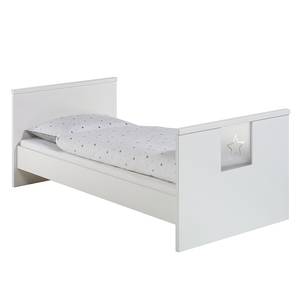 Babybett Eco Star Driftwood Dekor/ Weiß