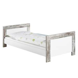 Babybett Nordic Shabby Chic Dekor/Weiß