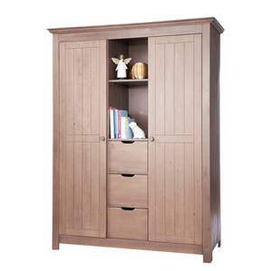 Ensemble chambre bébé Jelka 3 éléments - Lit pour bébé, meuble à langer et armoire à vêtements 3 portes