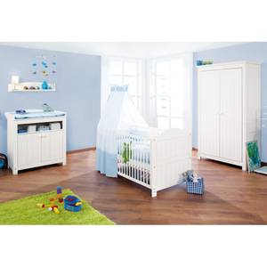 Ensemble chambre bébé Nina Lit pour bébé, meuble à langer et armoire à vêtements 2 portes