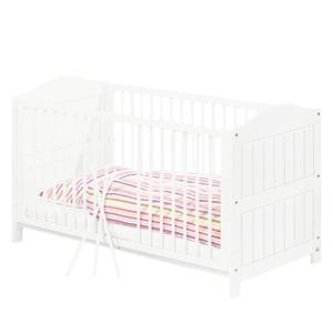 Babyzimmer-Set Nina ( 3-teilig) Babybett, Wickelkommode mit Türen & Kleiderschrank 2-türig