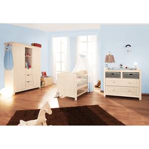 Ensemble chambre bébé Finja 3 éléments - Lit pour bébé, meuble à langer et armoire à vêtements