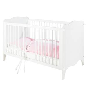 Chambre de bébé Fleur (3 éléments) Blanc - Mat précieux