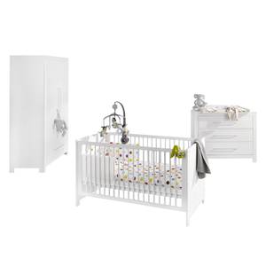 Chambre de bébé Puro (3 éléments) Sapin - Blanc
