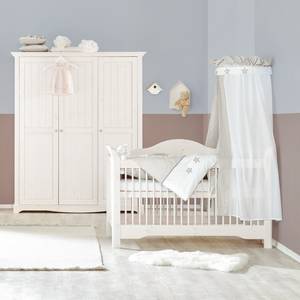 Chambre de bébé Karlotta (4 éléments) Bois massif