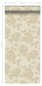 Tapete Rosen 7031 Hochglanz Beige