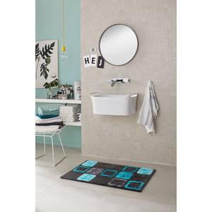 Tapis de bain Mauritius III Bleu - 60 x 100 cm