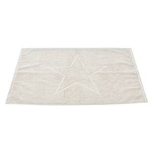 Tapis de bain Star Style Étoffe de coton - Beige