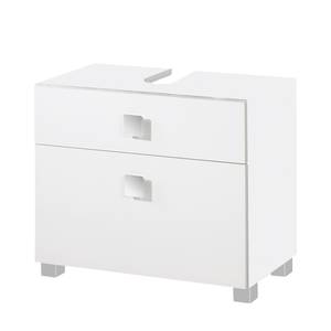 Set di mobili da bagno Genf Bianco lucido/Bianco Set di 3 mobili da bagno Genf - Bianco lucido/Bianco