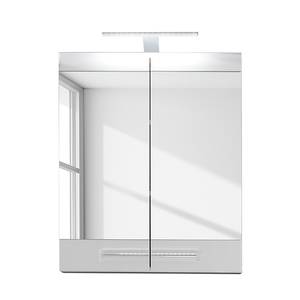 Set da bagno Greeve II (5 pezzi) Bianco - Senza illuminazione