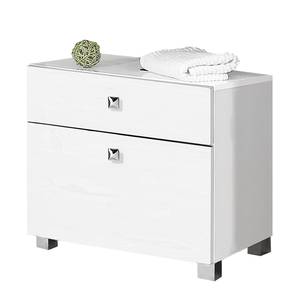 Set mobili da bagno Montreal (3 pezzi) Bianco lucido