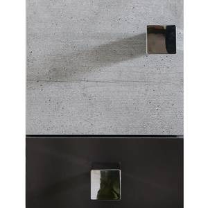 Set mobili da bagno Toronto I (5 pezzi) Color antracite/Grigio pietra