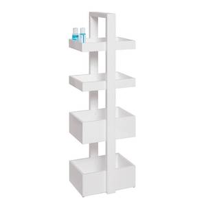 Rangement pour salle de bain Caddy Blanc Etagère de salle de bain Caddy - Blanc