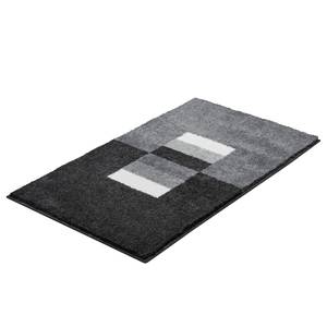 Tapis de bain Capricio II Tissu - Anthracite - 60 x 100 cm