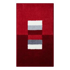 Tapis de bain Capricio II Tissu - Rouge - 70 x 120 cm