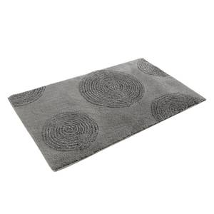 Tapis de bain Yoga Fibres synthétiques - Gris / Argenté - 60 x 100 cm