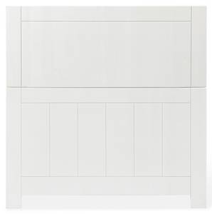 Kinderbett Cleo Weiß - Holzwerkstoff - 77 x 77 x 144 cm