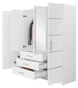 Kleiderschrank Bali 4D Weiß