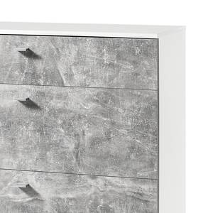 Dressoir Vestby I Wit/Concrete look