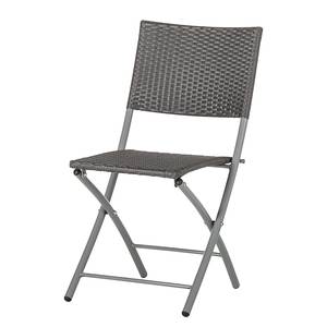 Set per balcone Paradise Lounge 3 pezzi - Polyrattan grigio