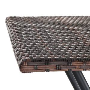 Balkonset Paradise Lounge (3-teilig) Polyrattan - Braun