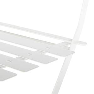 Balkonmöbelset Lumi (3-teilig) Stahl Weiß