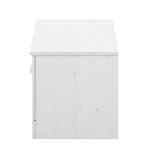 Banc Amata Pin massif - Blanc