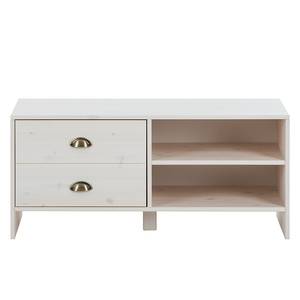 Banc Enrik Pin massif - Blanc