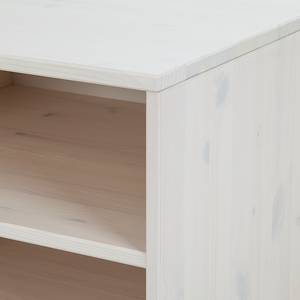 Banc Enrik Pin massif - Blanc