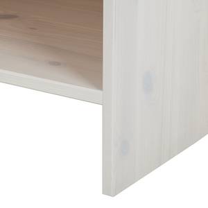 Banc Enrik Pin massif - Blanc