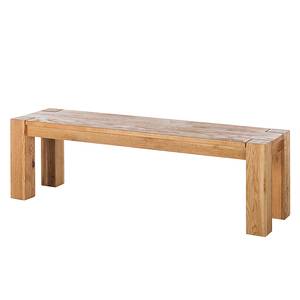 Banc Tomano Chêne massif huilé - Longueur du banc : 188 cm