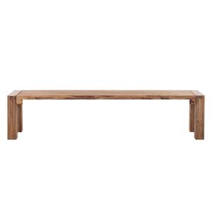 Banc Yoga Bois de Sheesham - Noyer naturel huilé - Largeur : 160 cm