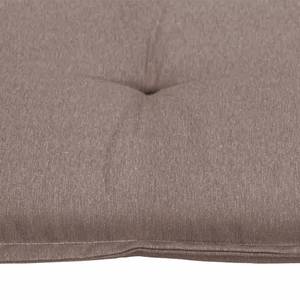 Bankauflage Panama III Webstoff - Taupe - Breite: 110 cm