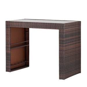 Bar de jardin Paradise Lounge Polyrotin Marron