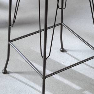 Tabouret de bar Béton II Acacia massif / Métal