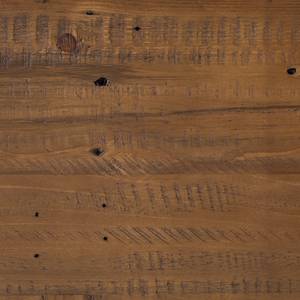 Barkruk Grasby oud pijnboomhout/metaal - donker pijnboomhout/zwart
