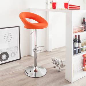 Barhocker Hemingway Kunstleder Orange