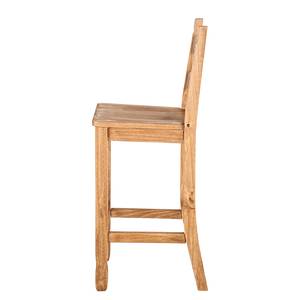 Tabouret de bar Zacateca Bois - Pin massif / ciré