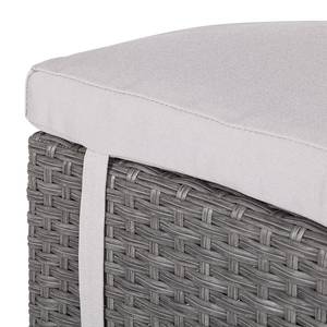 Set da bar Paradise Lounge (5 pezzi) Polyrattan Grigio