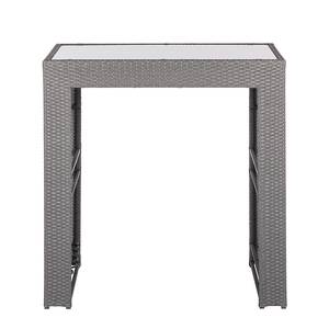 Set da bar Paradise Lounge (5 pezzi) Polyrattan Grigio